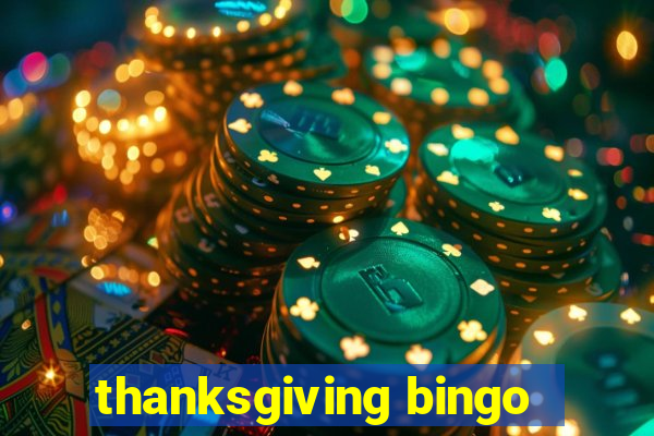 thanksgiving bingo